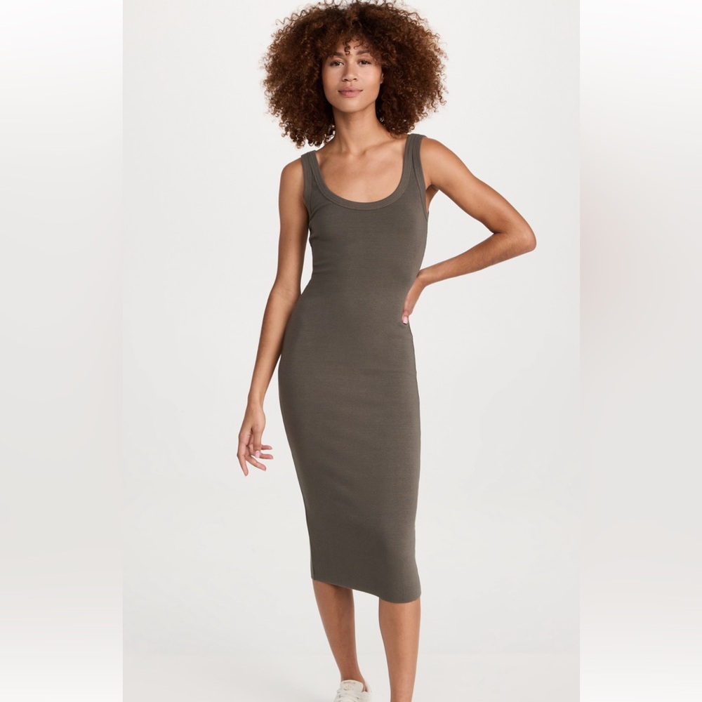 Cotton Citizen Verona Midi Dress - Tan